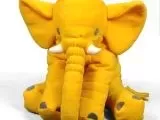 Sarı Oyuncak Uyku Arkadaşı Peluş Fil