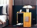 55*45*45 Köşe Sehpa Kedi Evi Bambu