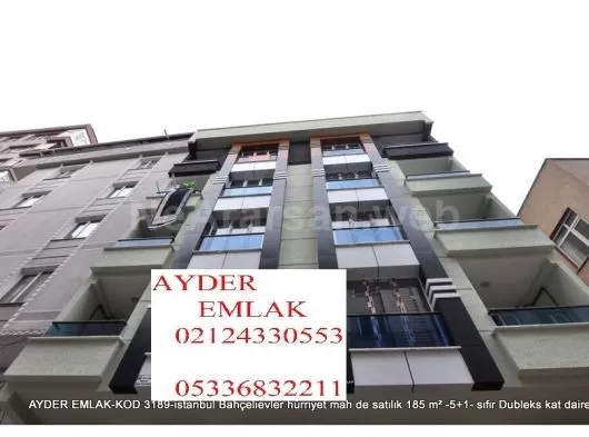 istanbul Bahçelievler cumhuriyet mah de satılık yüksek giriş kat daire