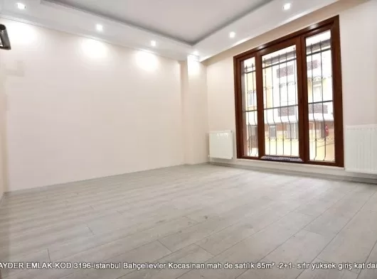 istanbul Bahçelievler cumhuriyet mah de satılık yüksek giriş kat daire