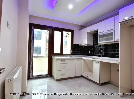 istanbul Bahçelievler kocasinan da satılık 80m² -2+1- Düz giriş kat daire