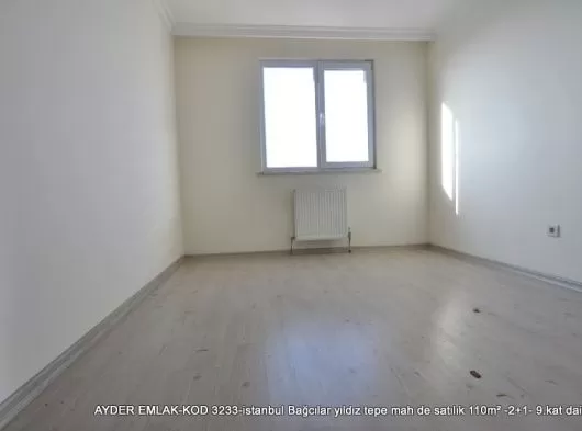 istanbul Bahçelievler kocasinan da satılık 85m² -2+1- yüksek giriş kat daire