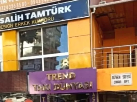 MERSİN YENİŞEHİR GAZİ MAHALLESİNDE SATILIK İŞ YERİ OFİS