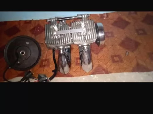 Acil satılık çift set sıfır toplandı kasnak ve bobinleri yanında 