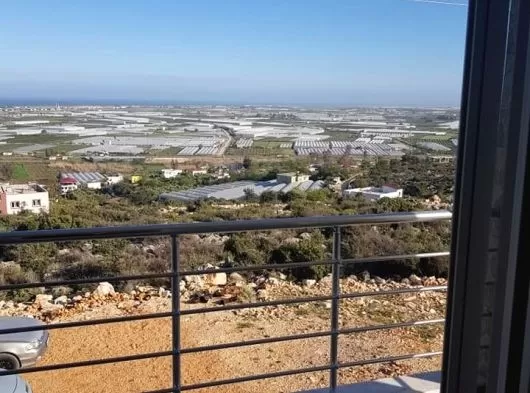 Silifke olukbaşında deniz ve ova manzaralı 1+1 ful eşyalı daireler