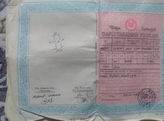 Fethiye Yayla Ceylan Mahallesinde Satılık Tarla