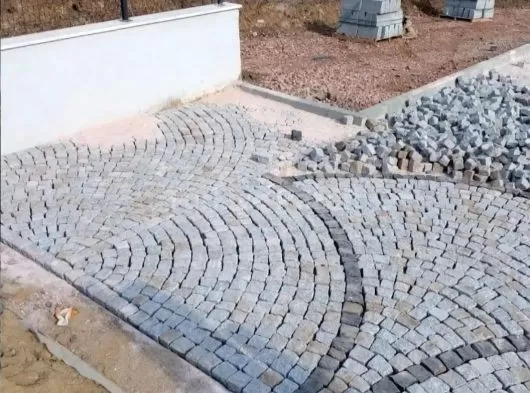 Er-ni Bazalt Granit Kayrak Begonit Andazit Kilitparke Küptaş Uygulama