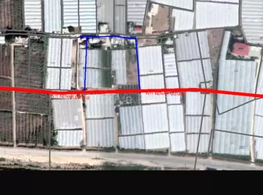 KAZANLI BELDESİ KIYIKENAR SINIRINA SIFIR DENİZ MANZARALI SATILIK TARLA