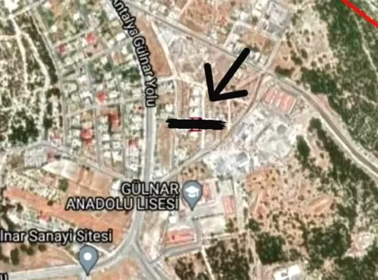 EKSEN HARİTA EMLAKTAN GÜLNAR AKDENİZ MAHALLESİNDE SATILIK İMARLI ARSA