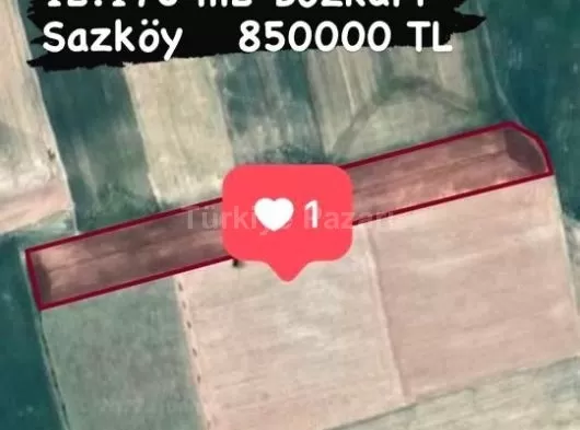 Denizli Bozkurt sazköyde satılık arsa