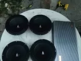 Oto Paket Ses Sistemi Hoparlör ve Anfi