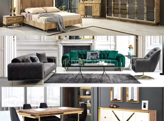 En Ucuz ve Kaliteli Ela Koltuk Takımı