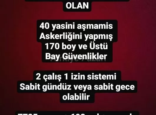 Özel güvenlik alımı