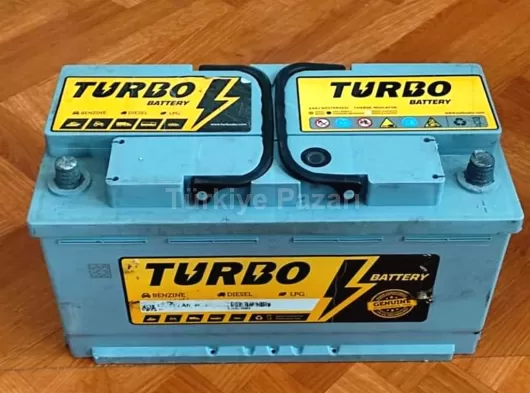 2 EL AKÜ 100 AMPER TURBO AKÜ