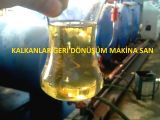 small waste car oil distillation machine making kalkanlar makina mühendislik