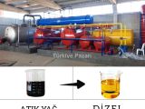 Kullanılmış araba yağı geri dönüşüm - dizel yakıt 