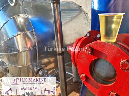 Motor yağı damıtma makinesi 