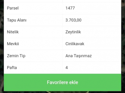 İzmir Bayındır yusuflu mahallesinde Satılık Zeytinlik