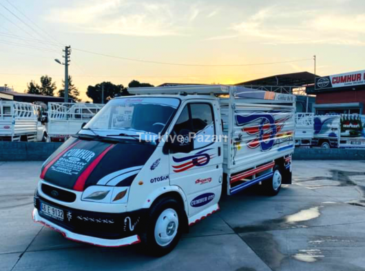 TRANSİT 190 P KAMYONET HATAY ÖZEL KESİM HİDROLİK DİREKSİYON TURBOLU TENTENELİ