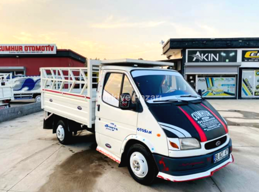 TRANSİT 190 P KAMYONET HATAY ÖZEL KESİM HİDROLİK DİREKSİYON TURBOLU TENTENELİ