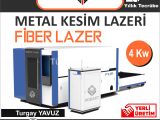 2-3-4-6 KW METAL KESİM LAZER MAKİNESİ  - FİBER LAZER KAPALI KABİN - DEĞİŞEN TABLA  - FİBERART