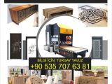 ROBART LAZER KESİM MAKİNESİ - WOOD ART LAZER -  AHŞAP  LAZER GALVO LAZER - MOBİLYA MDF LAZERİ- OTOMASYONLU GALVO LAZER