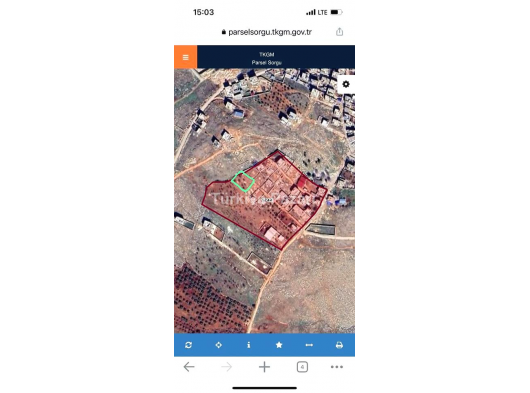 Kurtuluş'da bag evlik yer 1000 metre satilik