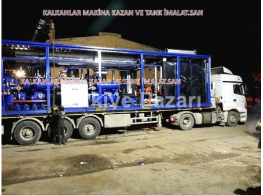 Construction of a Medical Waste Disposal Unit. Kalkanlar makina 