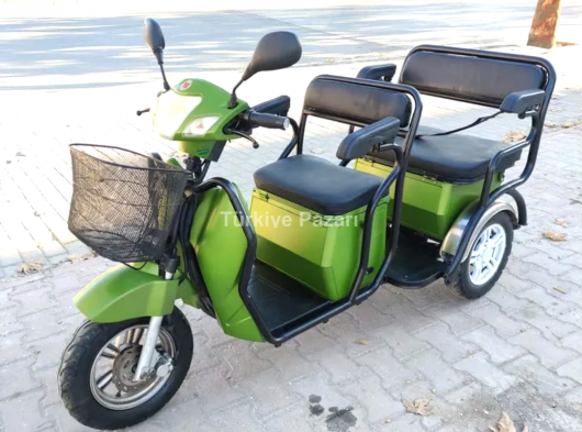 Yuki Pony 3 Kişilik Elektrikli Fayton Bisiklet 