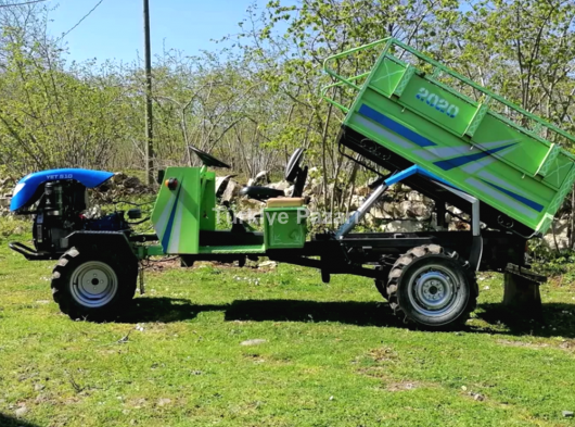 Satılık Yağmur Çapa Makinesi-Motoru Yet 510 Antor Motor Damperli