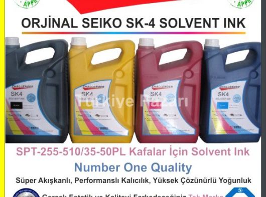 Challenger SK-4 Solvent İnk Boya Mürekkep