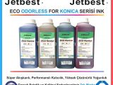 Jetbest Eko Odorless For Konica Solvent İnk Boya Mürekkep
