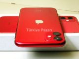 TR 7 AY GARANTİLİ SATILIK İPHONE 11 128GB KIRMIZI RENK