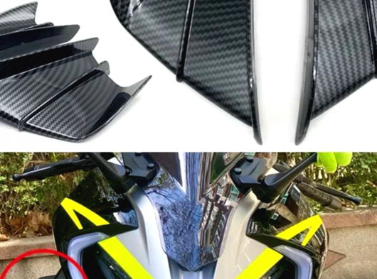 Satılık Karbonfiber yan grenaj kanat