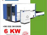 6 KW FİBER METAL KESİM LAZERİ | ROBART LAZER
