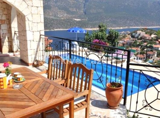 Antalya Kaş'ta Lüks Havuzlu Haftalık Kiralık Villa