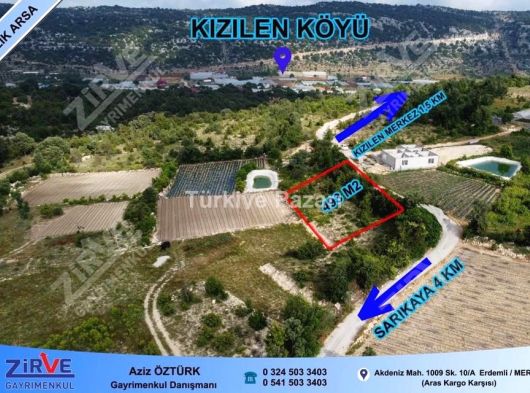 ZİRVE EMLAKTAN ERDEMLİ ASLANLI YAYLASINDA KİRALIK EŞYALI 2+1