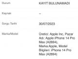 İPHONE 14 PRO MAX KAPALI KUTU