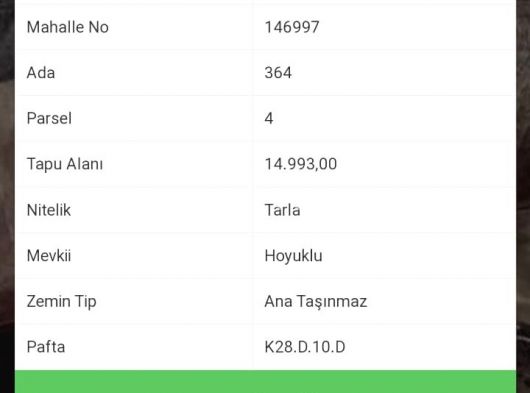 KONYA KADINHANI UYGUN ARAZİ