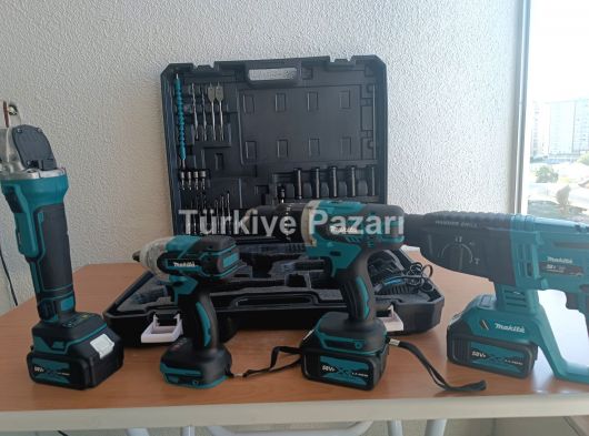 MAKİTA ŞARJLI PROFESYONEL 4 LÜ SET