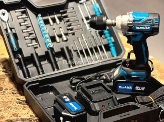 MAKİTAL ŞARJLI SOMON SIKMA SÖKME MAKİNESİ