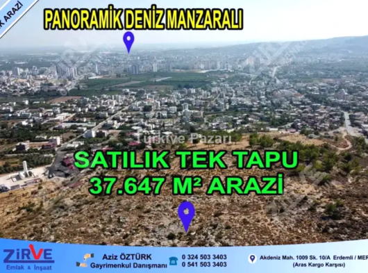 Zirveden Silifke Sayagzinda Satılık Arazi