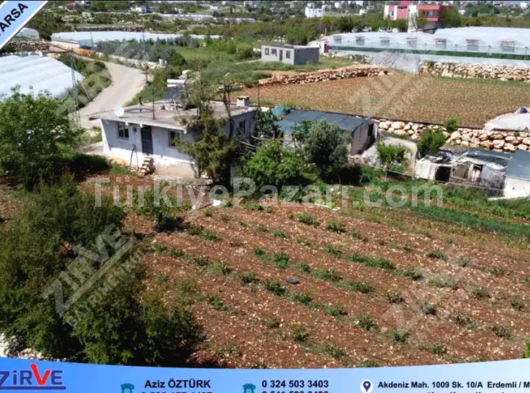 ERDEMLİ ASLANLI MAHALLESİNDE SATILIK ARAZİMİZ İLE MÜSTAKİL EV