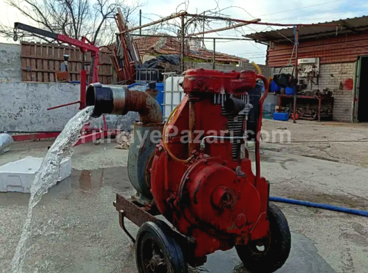 Sıfır rektefiyeli Satılık 9 luk pancar su motoru