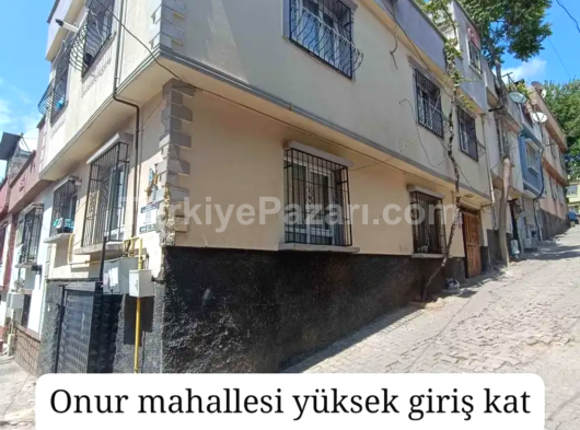 ONUR MAHALLESİ YÜKSEK GİRİŞ KAT DOĞALGAZLI KOMBİSİ AKTİF 2+0 KATTAN BÖLME DAİRE