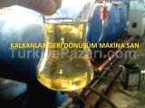 Kullanılmış araba yağlarının tekrar yeni yağa çevirme makinası yapımı Kalkanlar makina 