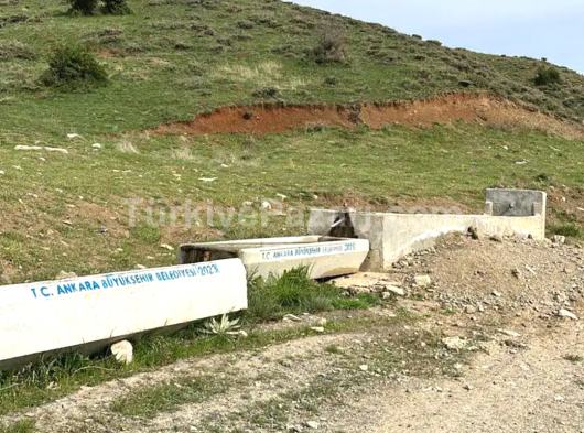 AKYURT KOZAYAGI 6900m2 TEK TAPU YOL SU MEVCUT