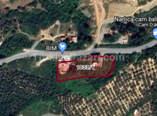 FULL DENİZ VE DOĞA MANZARALI VİLLA ARSASI