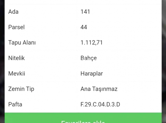 YAZIKÖYDE 3530M2 İKİ VİLLA İMARLI SATILIK ARSA