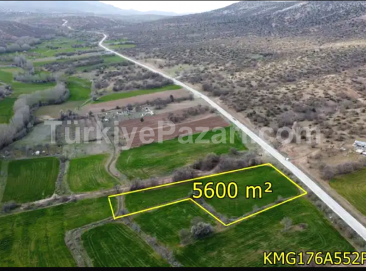 MERAM GÜNEYDERE'DE 5600 M ASFALT YOLA CEPHE MÜSTAKİL TAPU